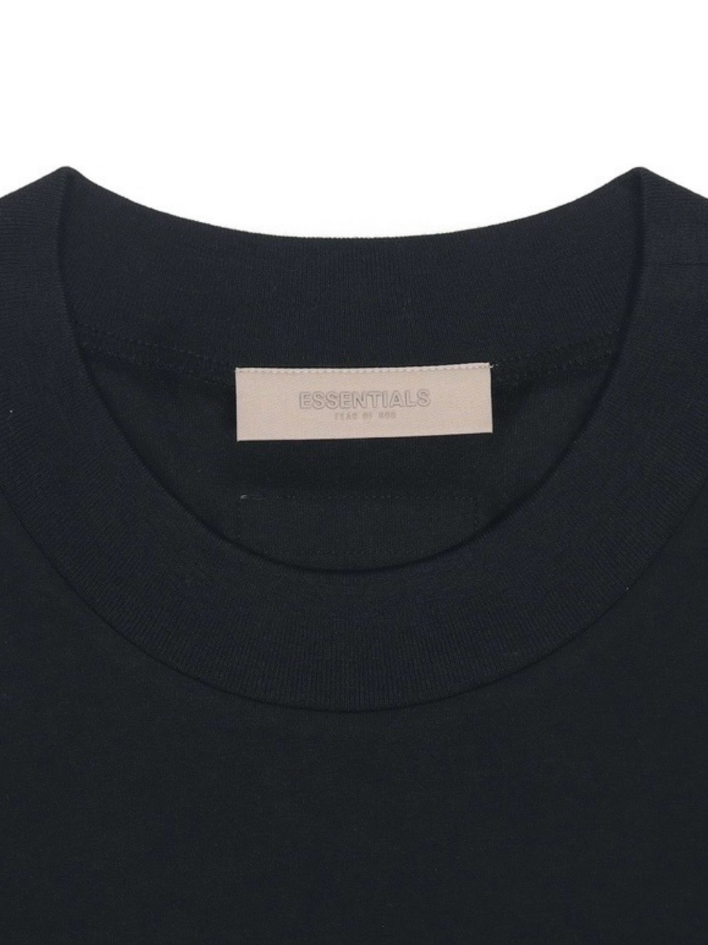ESSENTIALS Fear of God Men's black limo T-Shirt - Picture 4 of 5